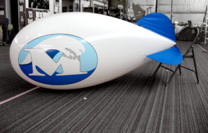 small blimp - 7ft long display small blimp